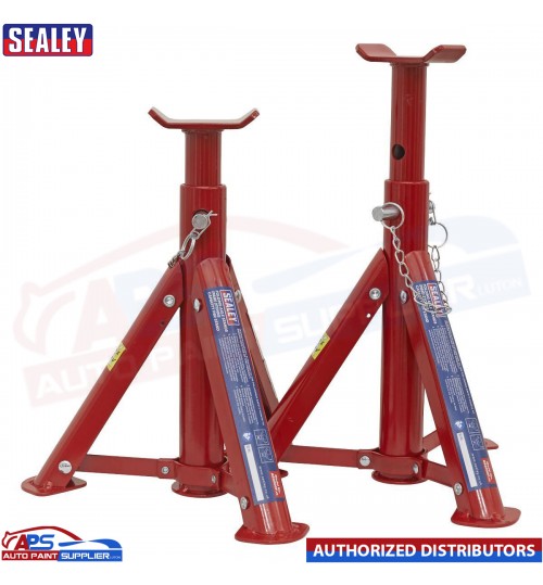 Sealey Axle Stands (Pair) 2tonne Capacity per Stand - Folding Type AS2000F